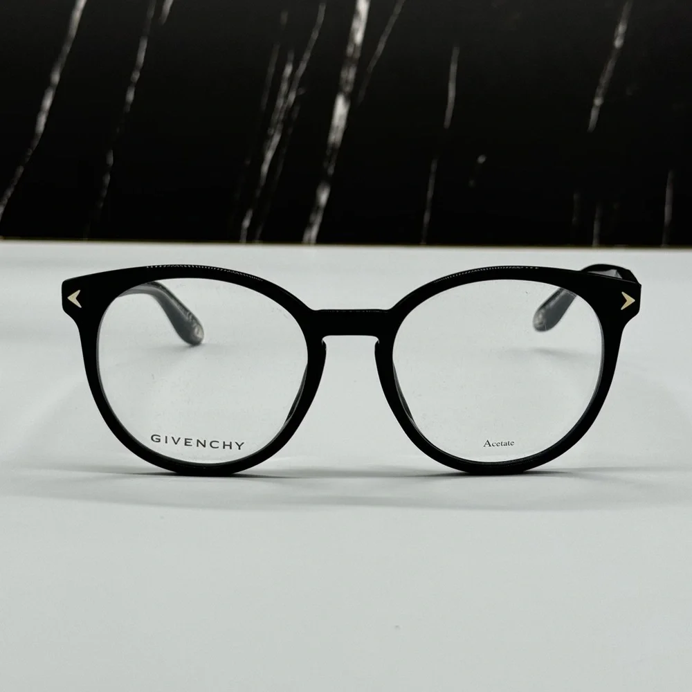 NEW GIVENCHY EYEGLASSES, GIVENCHY BLACK ROUND WOMEN EYEGLASSES GIVENCHY